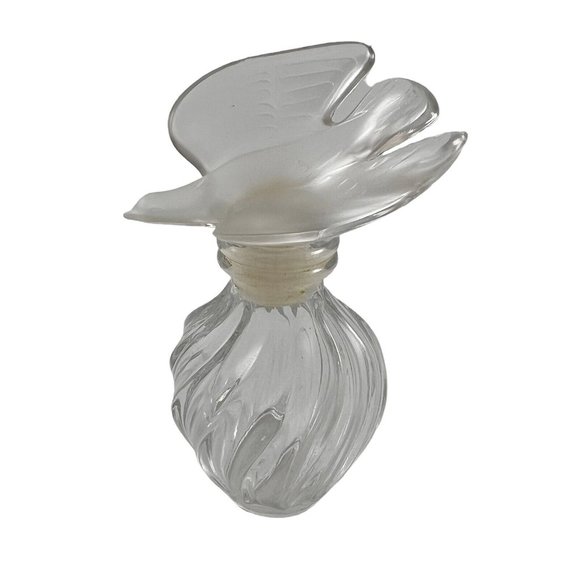 L'Air du Temps Lalique Glass Bottle & Doves Nina Ricci Made in France Lair - Picture 8 of 8